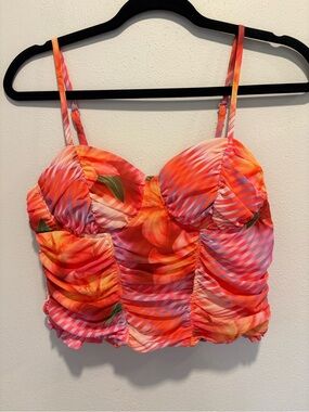 Madden NYC size small Y2K floral crop top